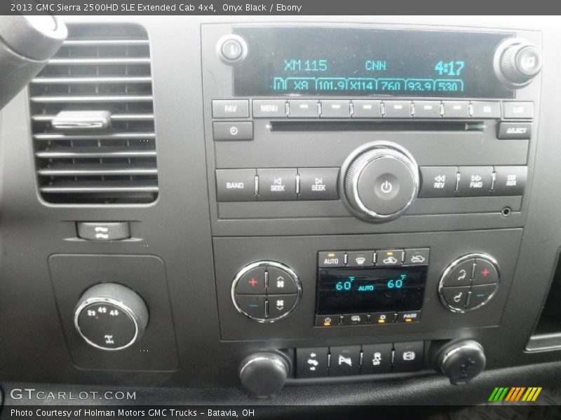 Onyx Black / Ebony 2013 GMC Sierra 2500HD SLE Extended Cab 4x4