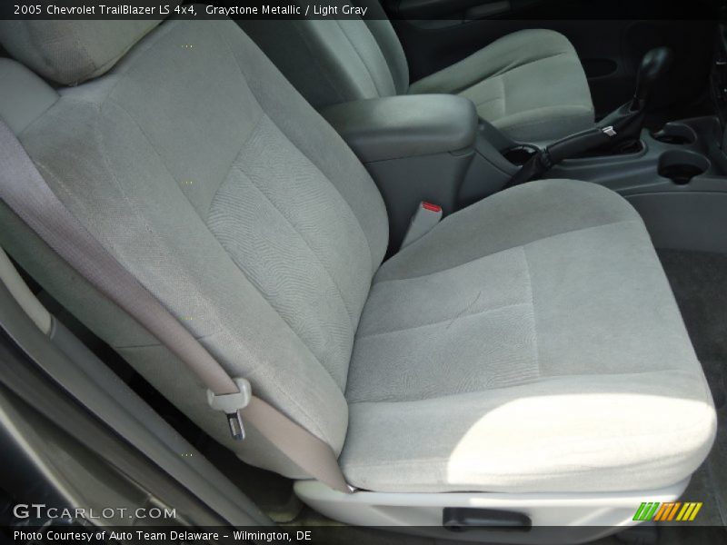 Graystone Metallic / Light Gray 2005 Chevrolet TrailBlazer LS 4x4