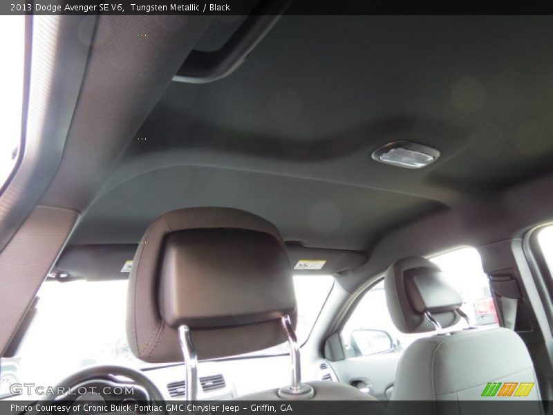 Tungsten Metallic / Black 2013 Dodge Avenger SE V6