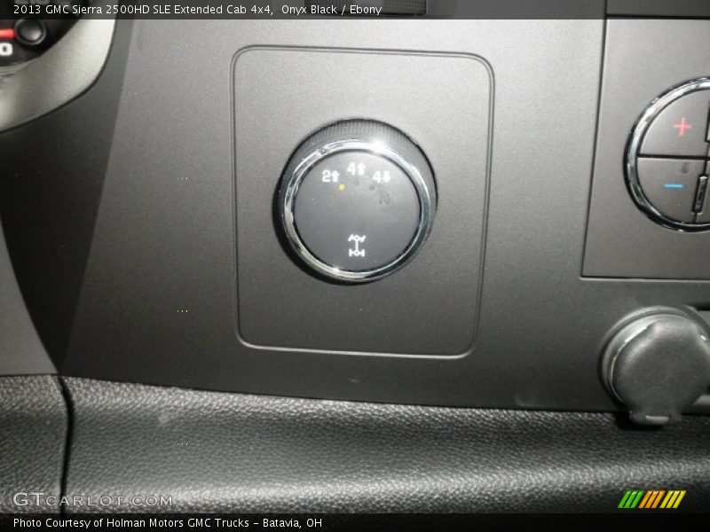 Onyx Black / Ebony 2013 GMC Sierra 2500HD SLE Extended Cab 4x4