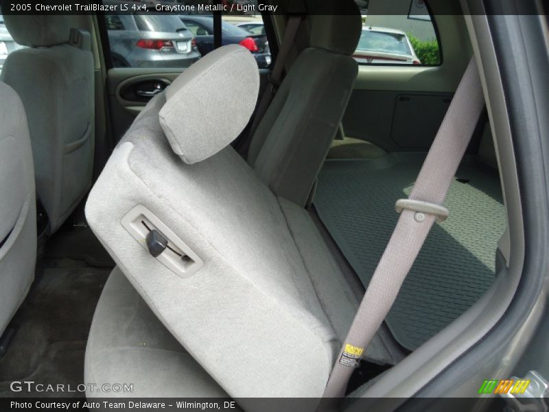 Graystone Metallic / Light Gray 2005 Chevrolet TrailBlazer LS 4x4