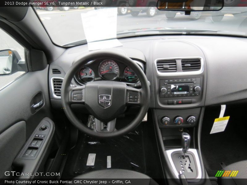 Tungsten Metallic / Black 2013 Dodge Avenger SE V6