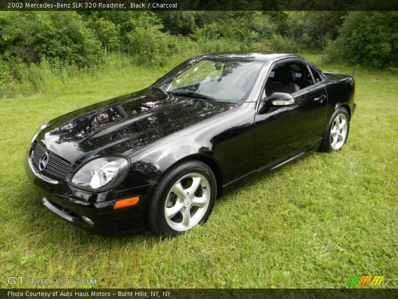 Black / Charcoal 2002 Mercedes-Benz SLK 320 Roadster