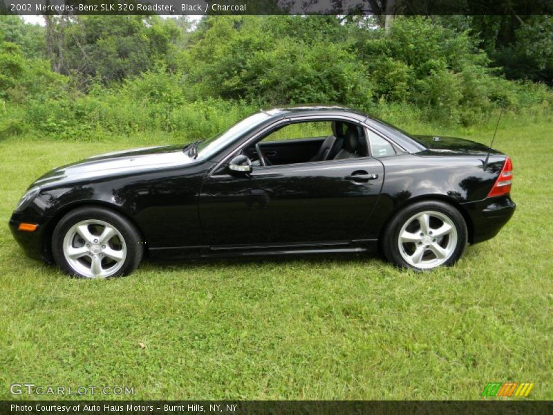 Black / Charcoal 2002 Mercedes-Benz SLK 320 Roadster