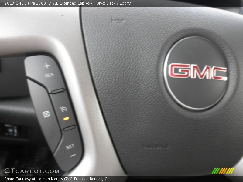 Onyx Black / Ebony 2013 GMC Sierra 2500HD SLE Extended Cab 4x4