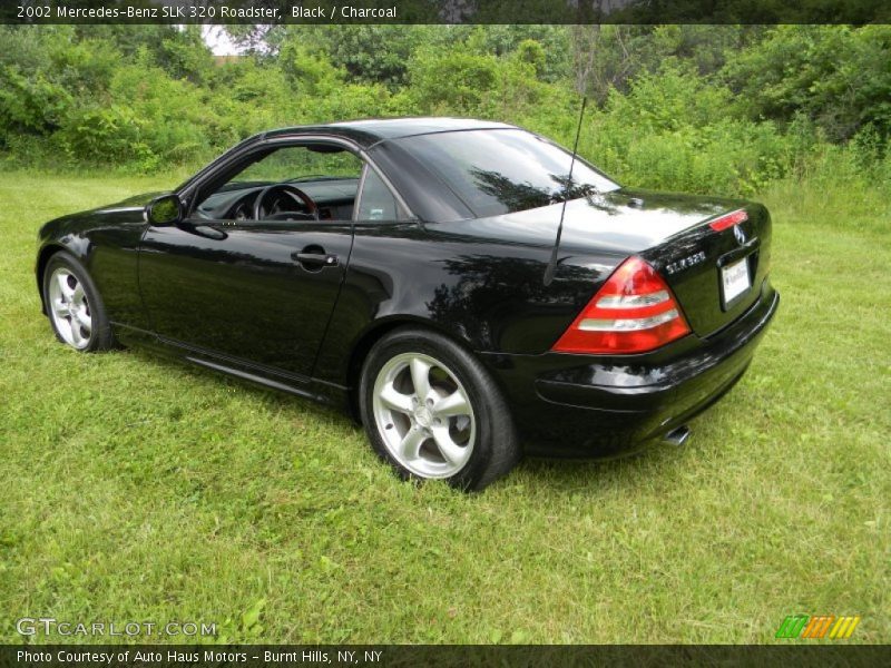 Black / Charcoal 2002 Mercedes-Benz SLK 320 Roadster