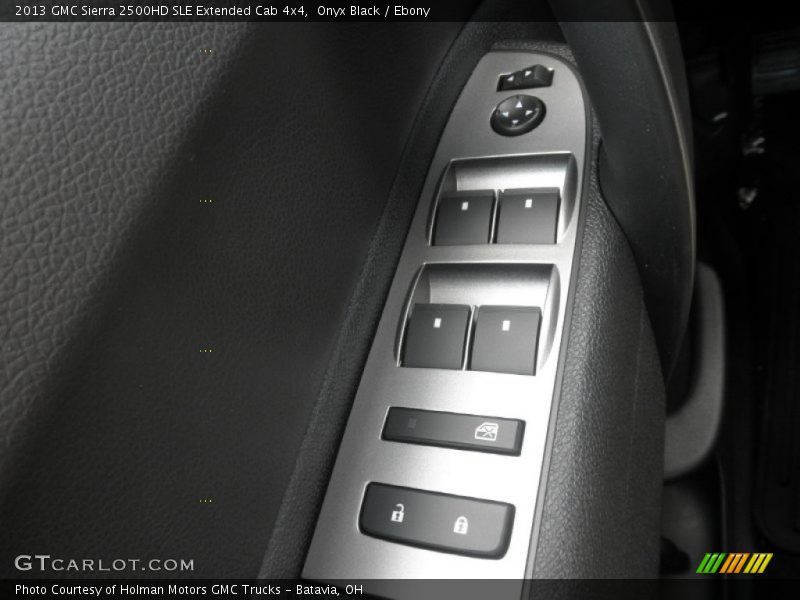 Onyx Black / Ebony 2013 GMC Sierra 2500HD SLE Extended Cab 4x4