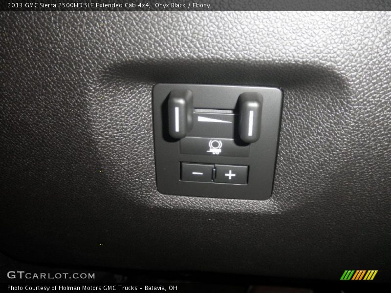 Onyx Black / Ebony 2013 GMC Sierra 2500HD SLE Extended Cab 4x4