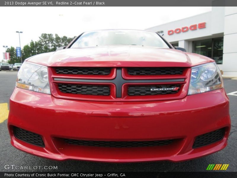 Redline 2-Coat Pearl / Black 2013 Dodge Avenger SE V6