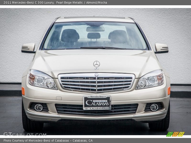 Pearl Beige Metallic / Almond/Mocha 2011 Mercedes-Benz C 300 Luxury