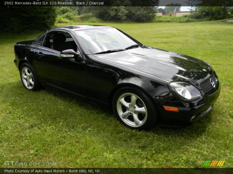 Black / Charcoal 2002 Mercedes-Benz SLK 320 Roadster