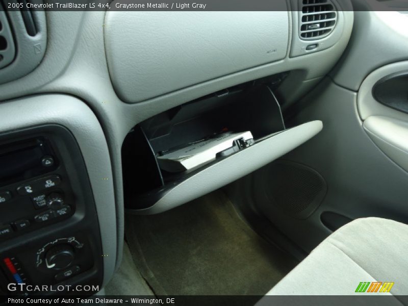 Graystone Metallic / Light Gray 2005 Chevrolet TrailBlazer LS 4x4