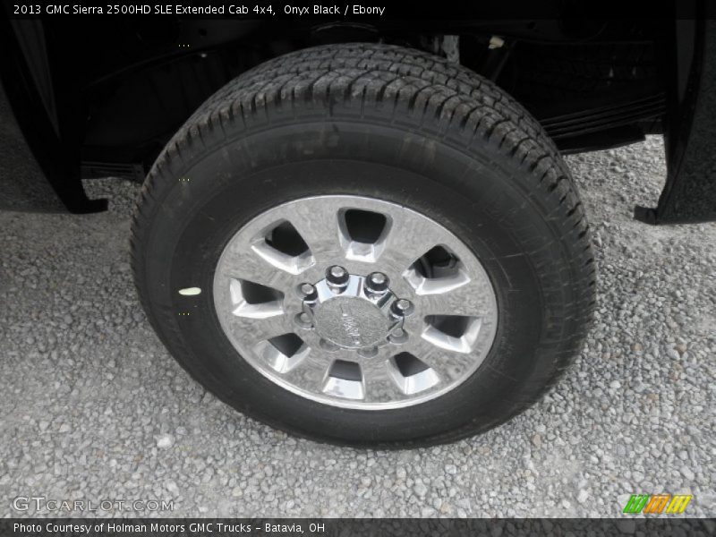 Onyx Black / Ebony 2013 GMC Sierra 2500HD SLE Extended Cab 4x4