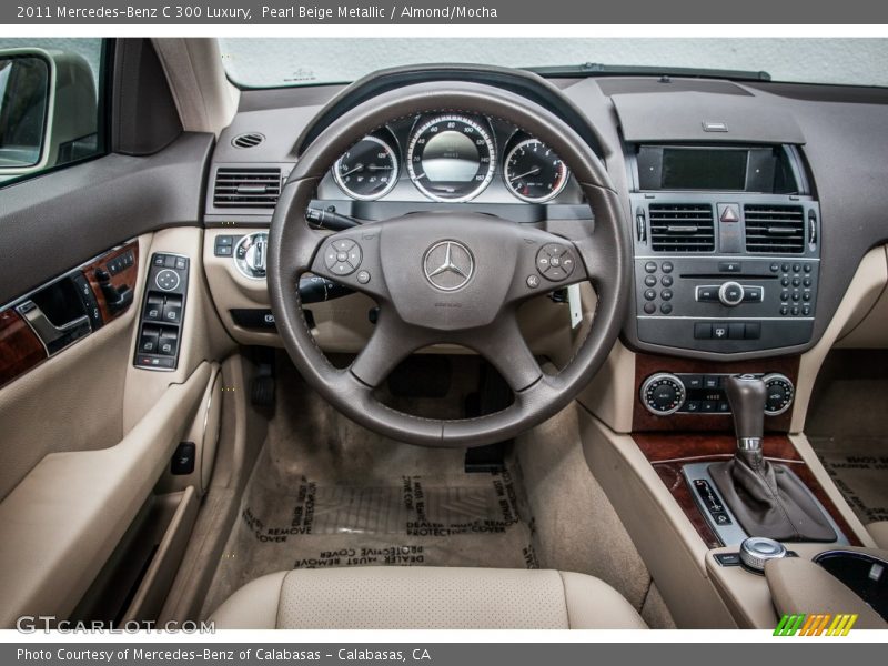 Pearl Beige Metallic / Almond/Mocha 2011 Mercedes-Benz C 300 Luxury