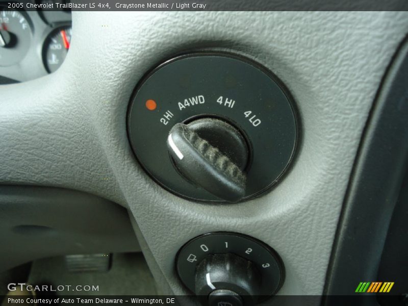 Graystone Metallic / Light Gray 2005 Chevrolet TrailBlazer LS 4x4