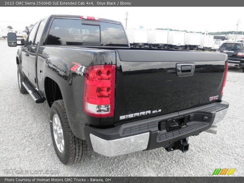 Onyx Black / Ebony 2013 GMC Sierra 2500HD SLE Extended Cab 4x4