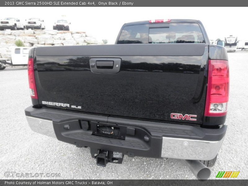 Onyx Black / Ebony 2013 GMC Sierra 2500HD SLE Extended Cab 4x4