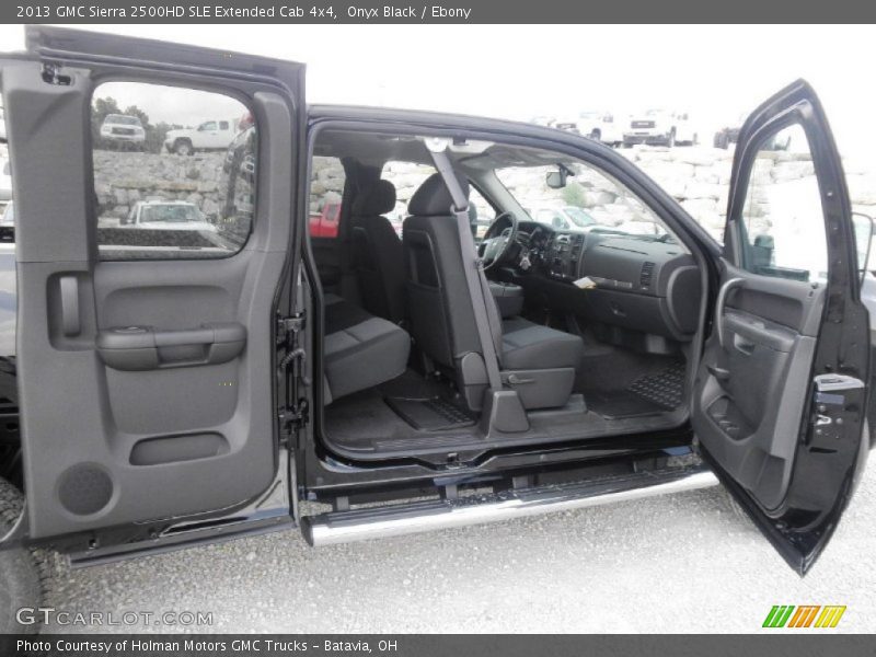 Onyx Black / Ebony 2013 GMC Sierra 2500HD SLE Extended Cab 4x4