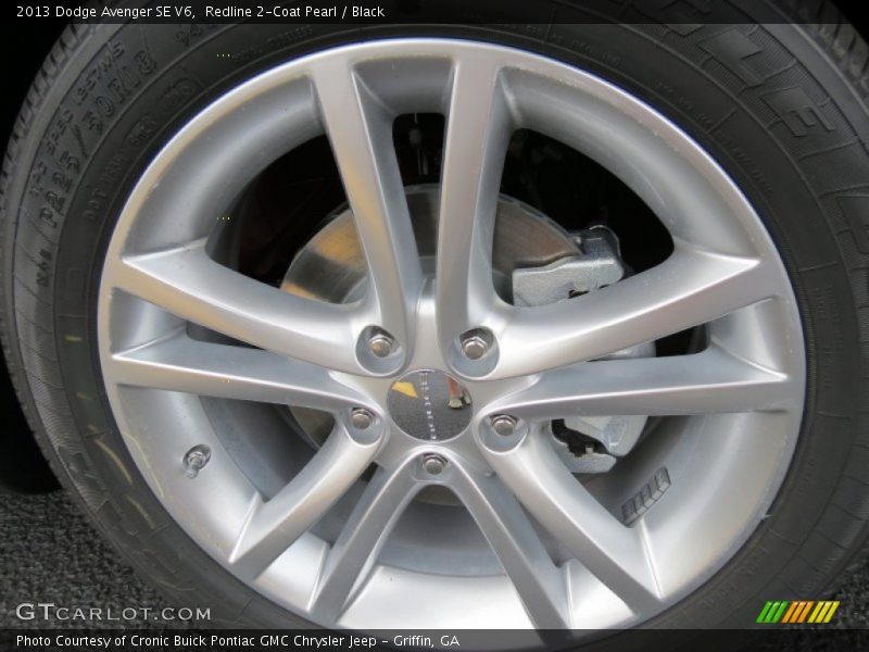 Redline 2-Coat Pearl / Black 2013 Dodge Avenger SE V6