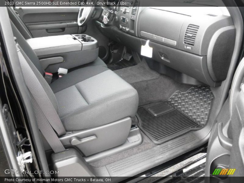 Onyx Black / Ebony 2013 GMC Sierra 2500HD SLE Extended Cab 4x4