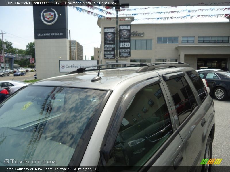 Graystone Metallic / Light Gray 2005 Chevrolet TrailBlazer LS 4x4