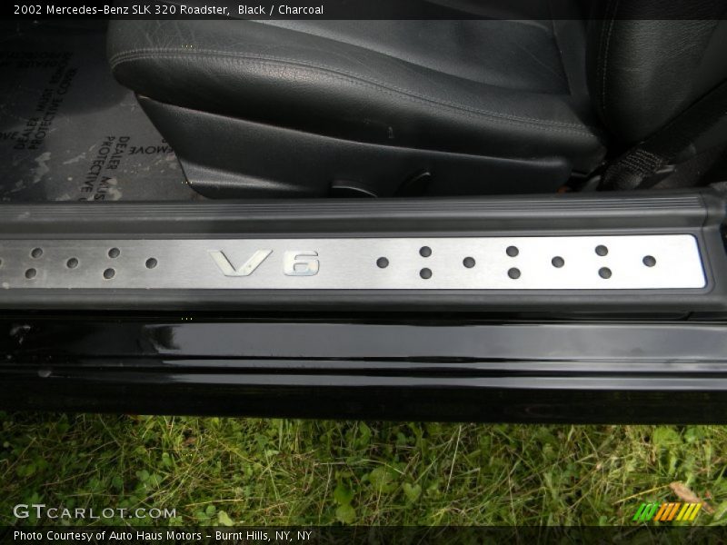Black / Charcoal 2002 Mercedes-Benz SLK 320 Roadster