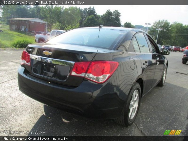 Black Granite Metallic / Jet Black 2012 Chevrolet Cruze LT