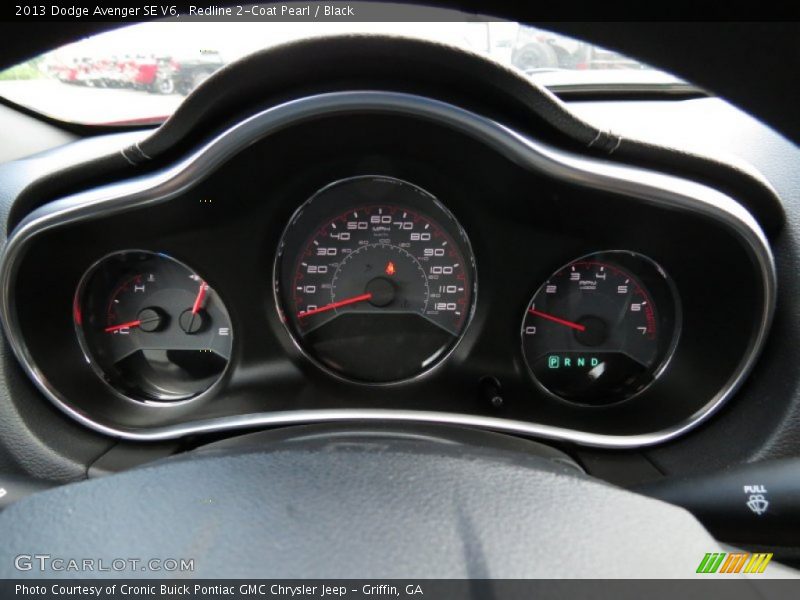 Redline 2-Coat Pearl / Black 2013 Dodge Avenger SE V6