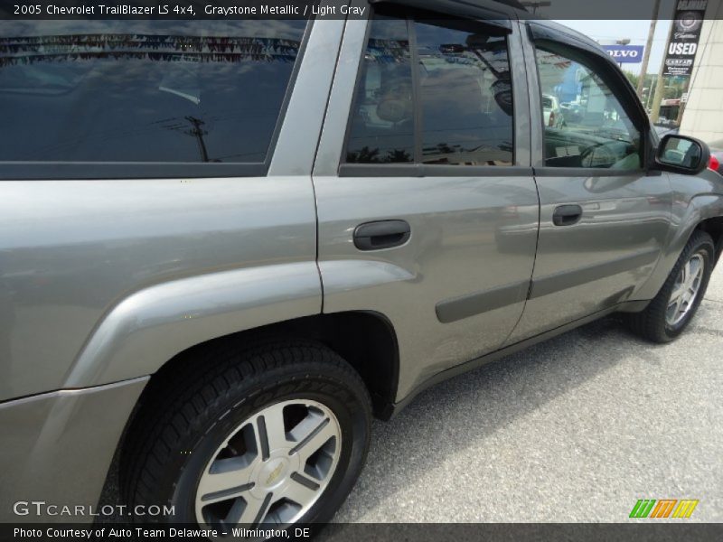 Graystone Metallic / Light Gray 2005 Chevrolet TrailBlazer LS 4x4