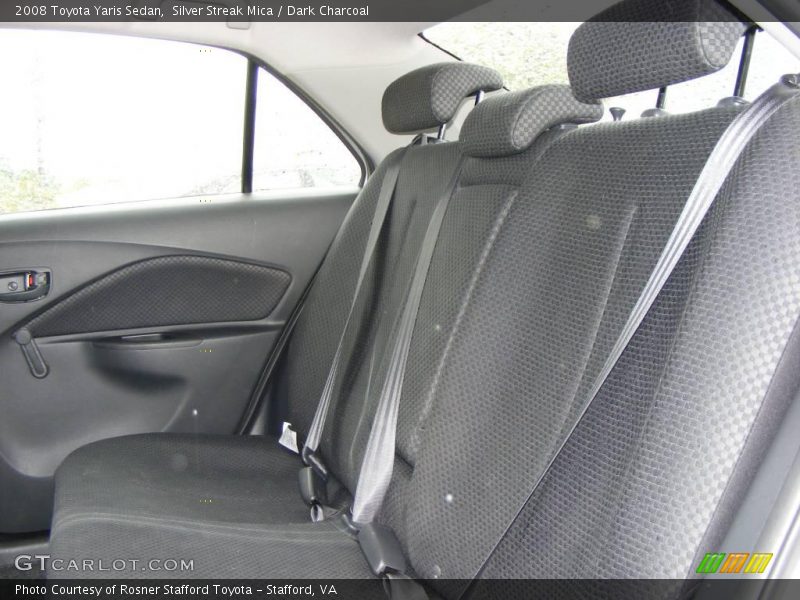 Silver Streak Mica / Dark Charcoal 2008 Toyota Yaris Sedan