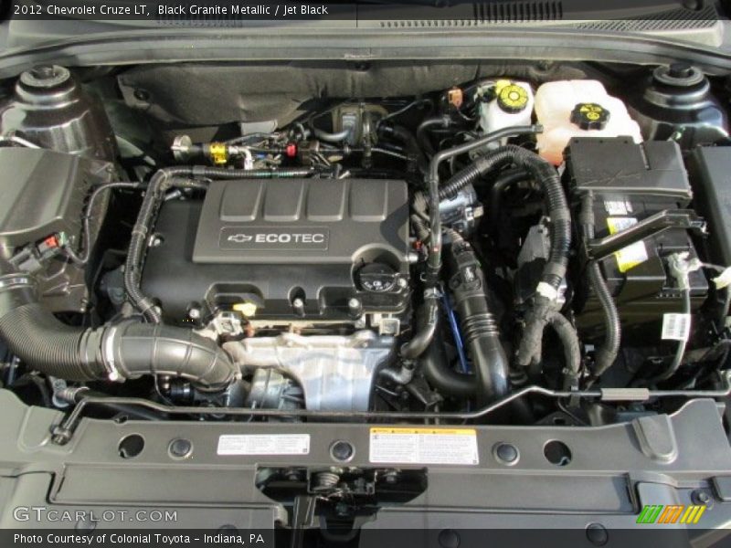Black Granite Metallic / Jet Black 2012 Chevrolet Cruze LT