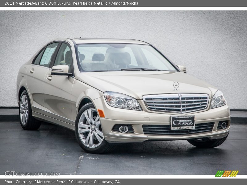 Pearl Beige Metallic / Almond/Mocha 2011 Mercedes-Benz C 300 Luxury