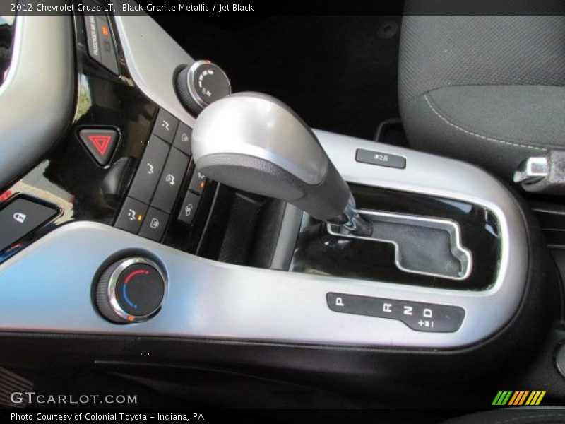 Black Granite Metallic / Jet Black 2012 Chevrolet Cruze LT