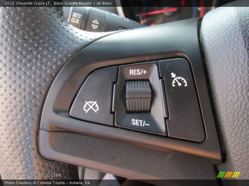 Black Granite Metallic / Jet Black 2012 Chevrolet Cruze LT
