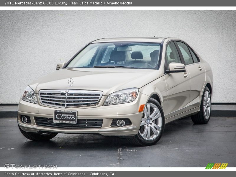Pearl Beige Metallic / Almond/Mocha 2011 Mercedes-Benz C 300 Luxury