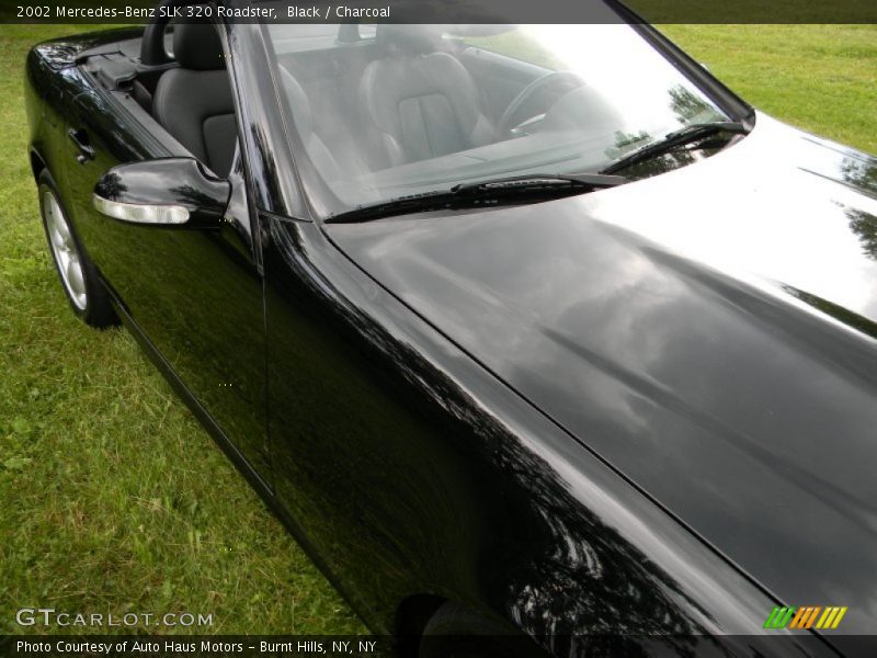 Black / Charcoal 2002 Mercedes-Benz SLK 320 Roadster