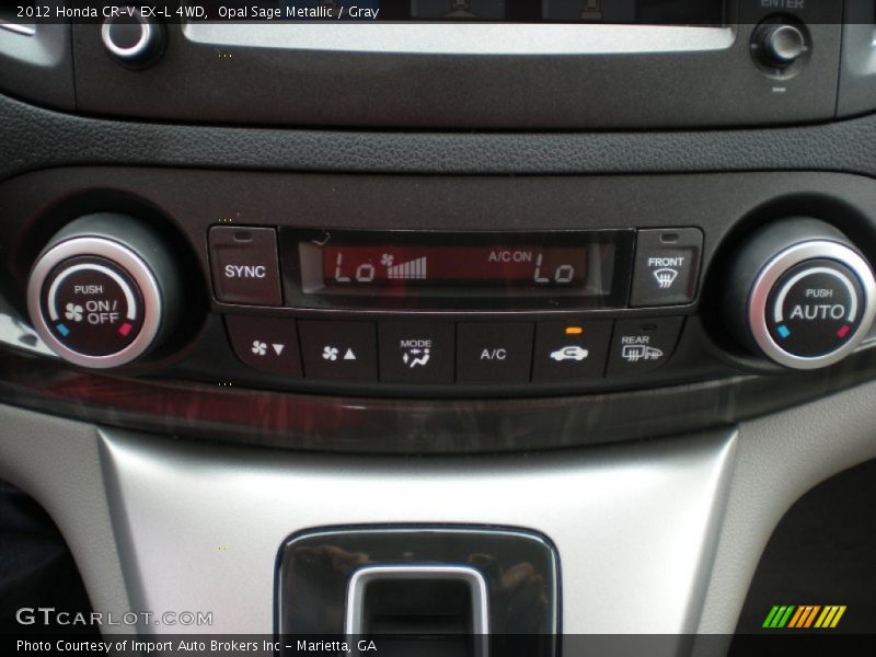 Opal Sage Metallic / Gray 2012 Honda CR-V EX-L 4WD