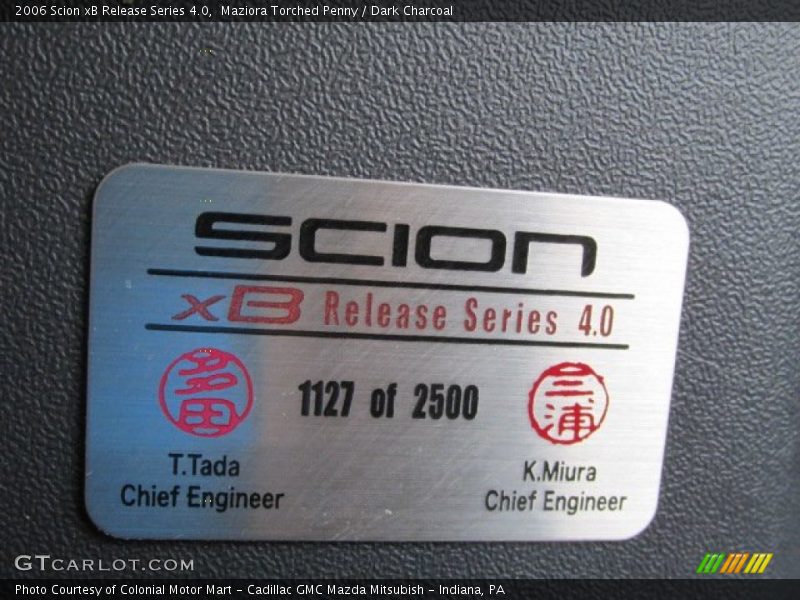 1127 of 2500 - 2006 Scion xB Release Series 4.0