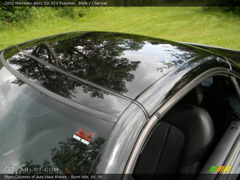 Black / Charcoal 2002 Mercedes-Benz SLK 320 Roadster