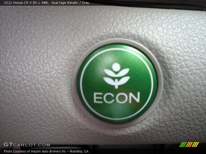 Opal Sage Metallic / Gray 2012 Honda CR-V EX-L 4WD
