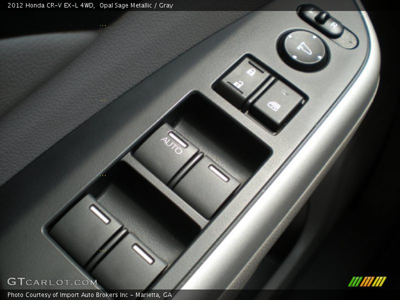 Opal Sage Metallic / Gray 2012 Honda CR-V EX-L 4WD