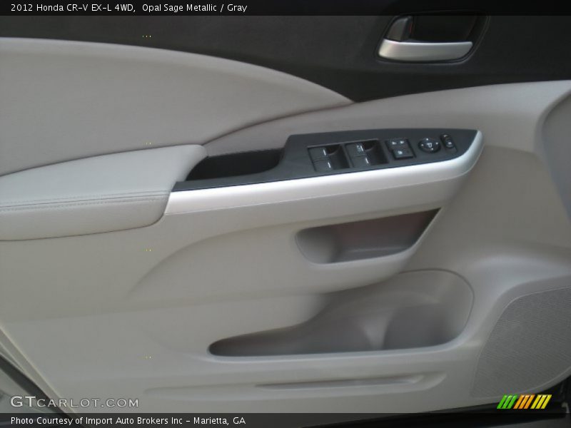 Opal Sage Metallic / Gray 2012 Honda CR-V EX-L 4WD
