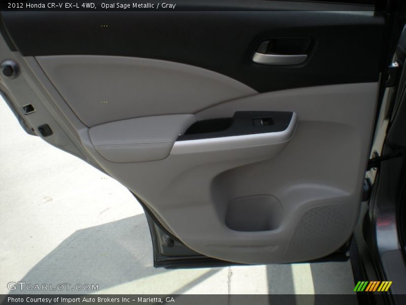 Opal Sage Metallic / Gray 2012 Honda CR-V EX-L 4WD