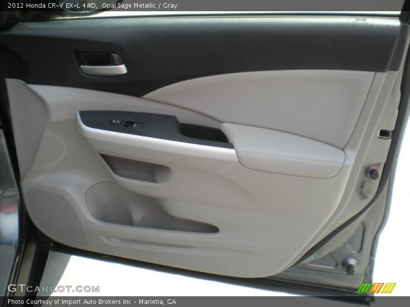 Opal Sage Metallic / Gray 2012 Honda CR-V EX-L 4WD