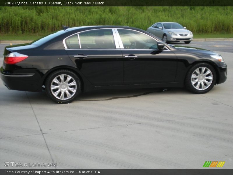  2009 Genesis 3.8 Sedan Black Noir Pearl