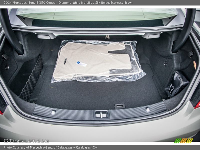  2014 E 350 Coupe Trunk
