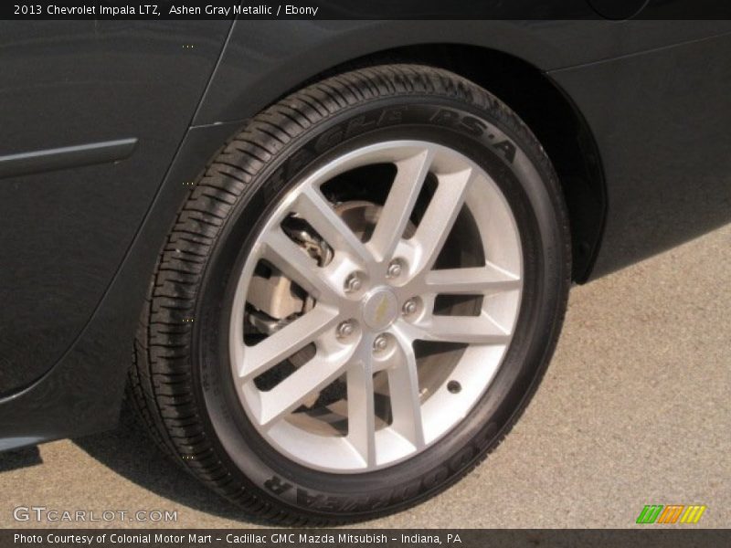 Ashen Gray Metallic / Ebony 2013 Chevrolet Impala LTZ