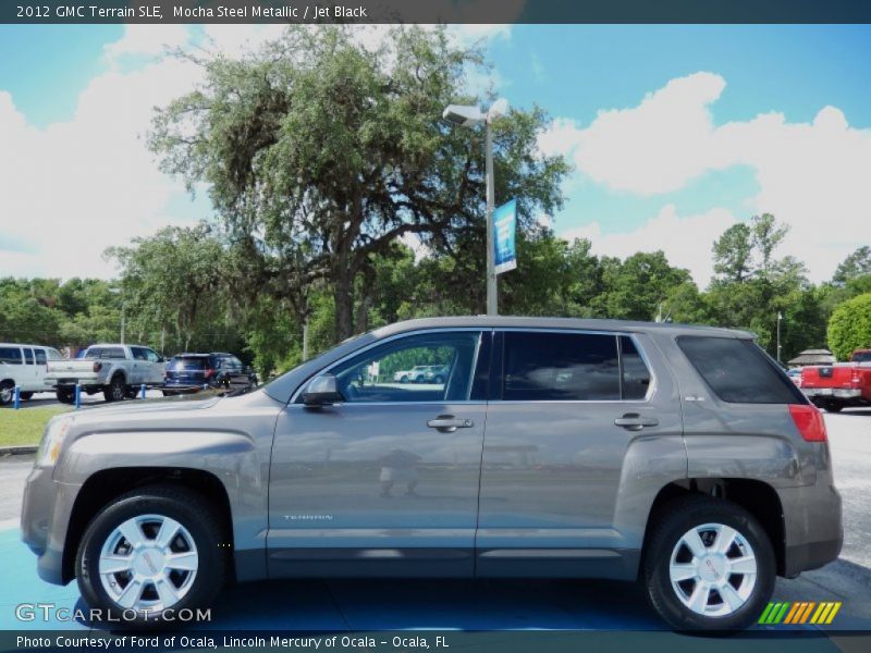 Mocha Steel Metallic / Jet Black 2012 GMC Terrain SLE