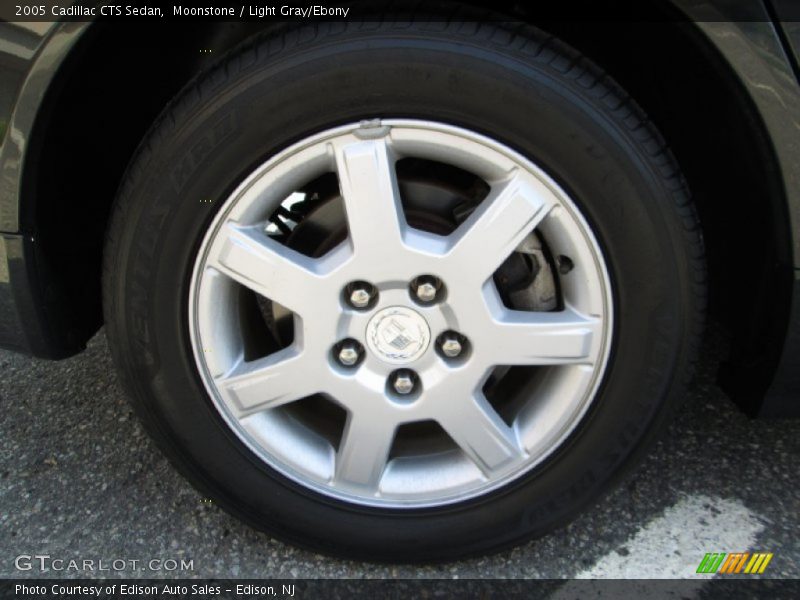 Moonstone / Light Gray/Ebony 2005 Cadillac CTS Sedan