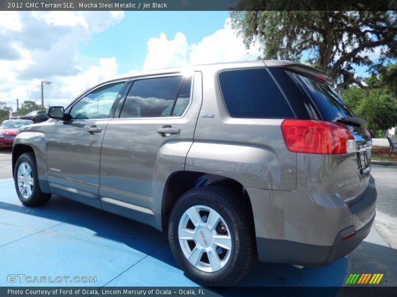 Mocha Steel Metallic / Jet Black 2012 GMC Terrain SLE